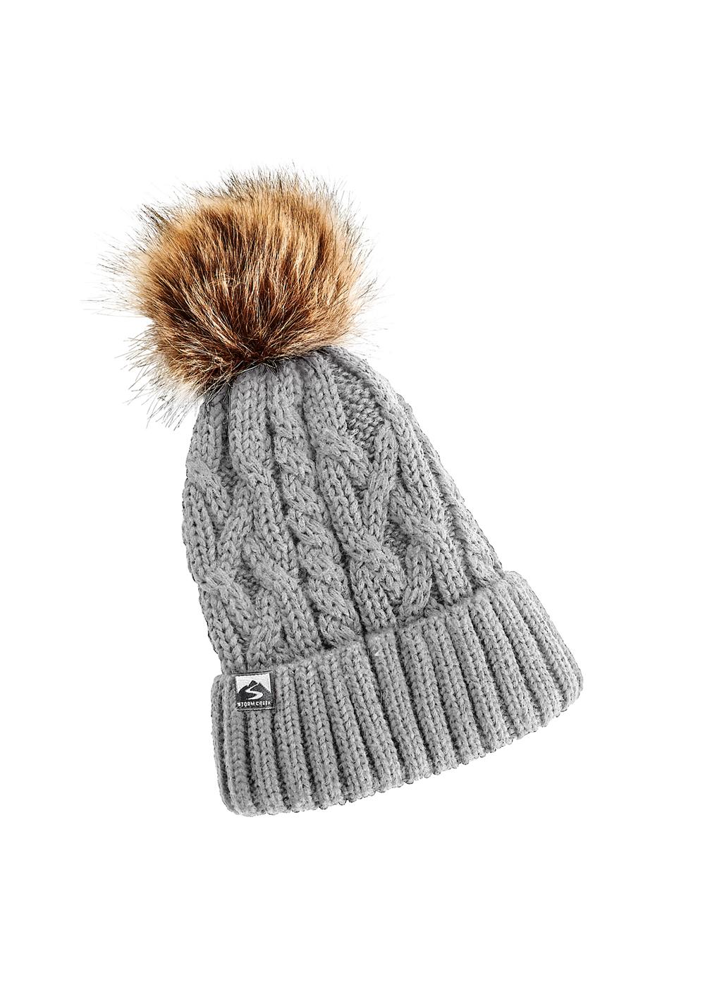 Storm Creek Women's Show Off Cable Knit Pom Hat 4