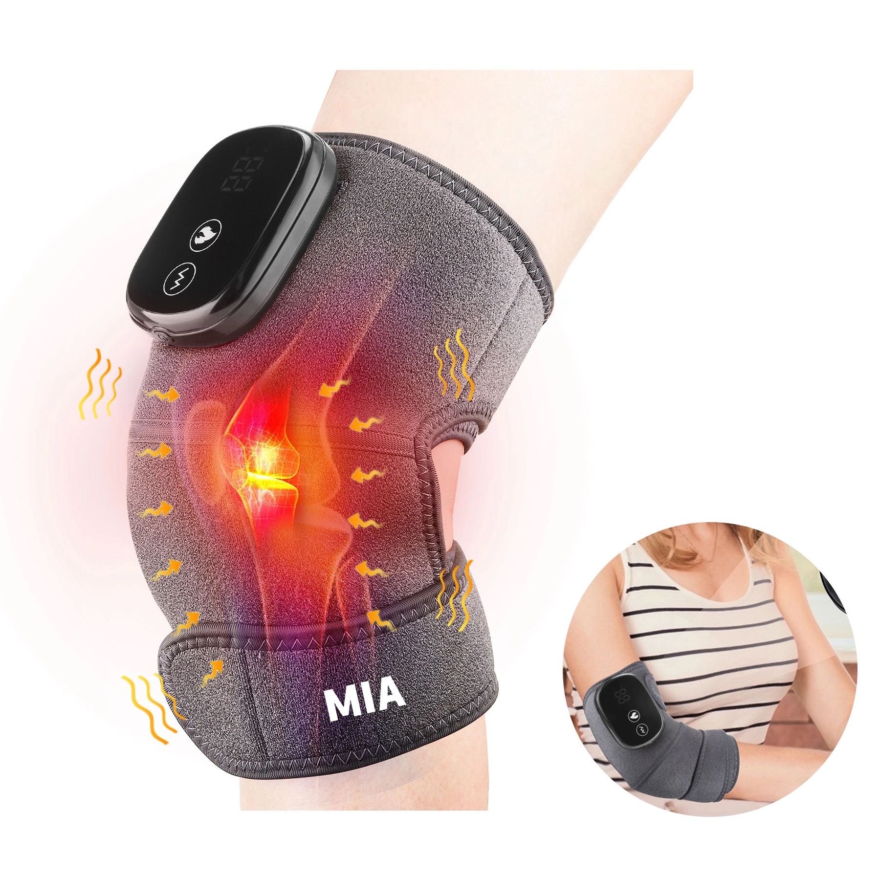 Leg Massager with Heat Air Compression 2