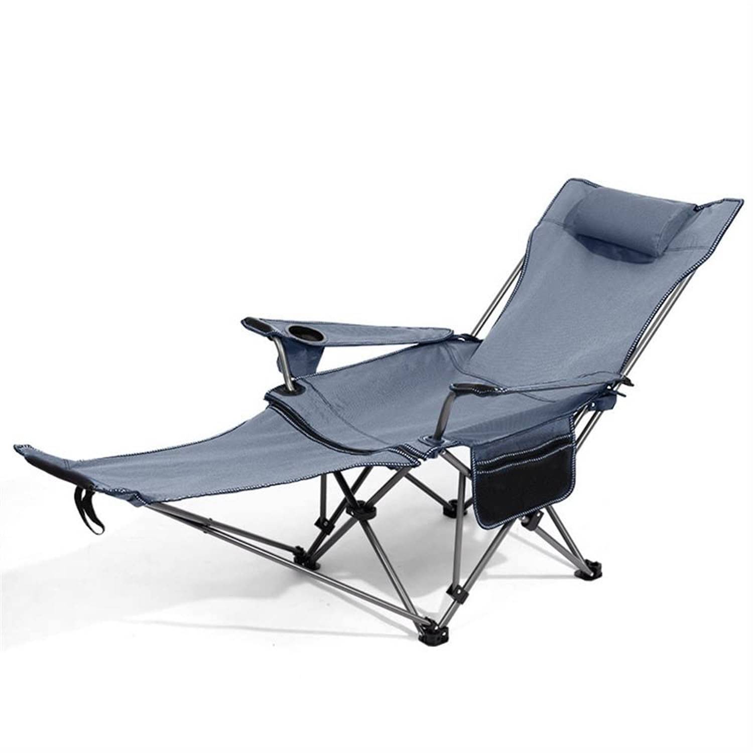 Foldable Camping Chair W/ Footrest 2