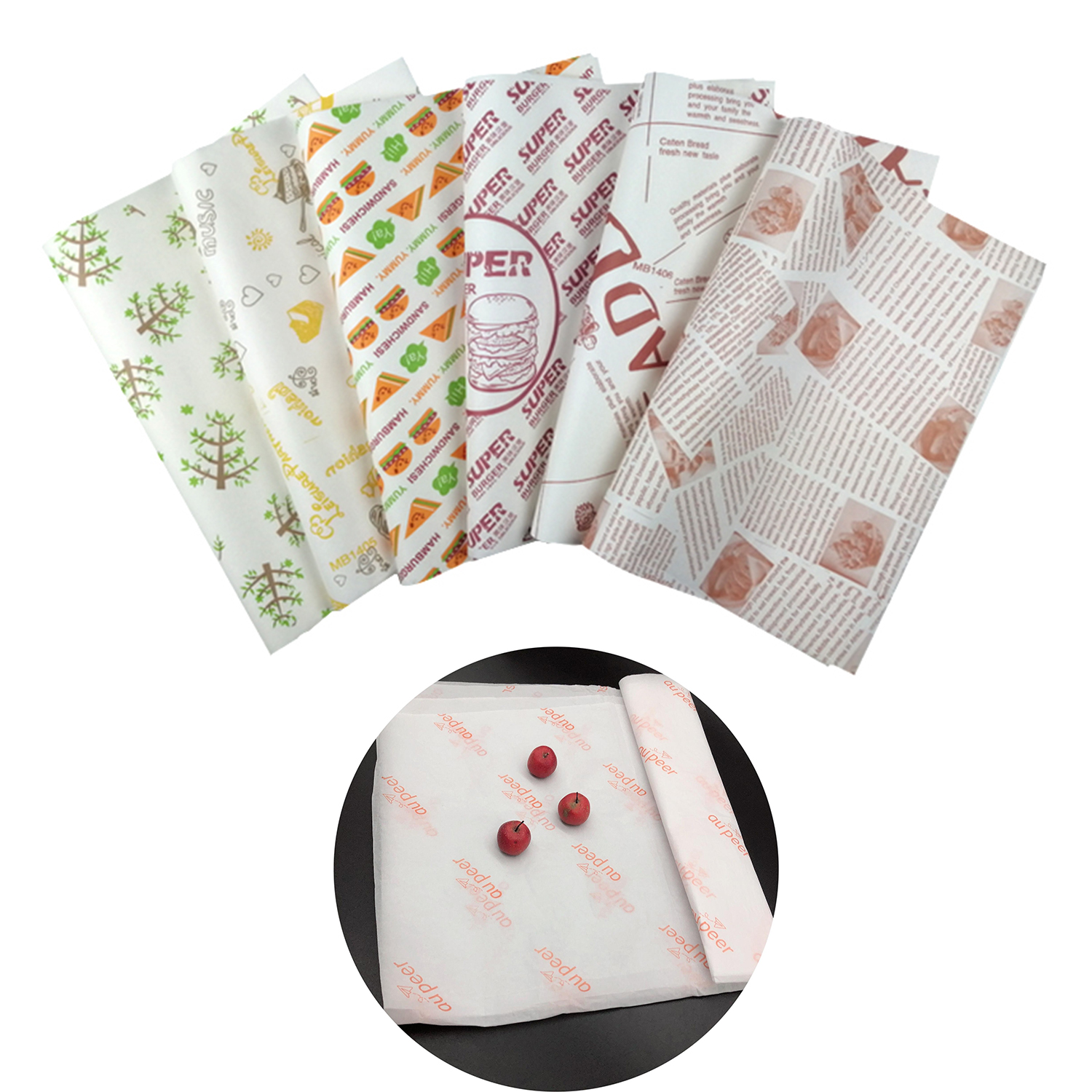 Custom Printed Tissue Paper 2