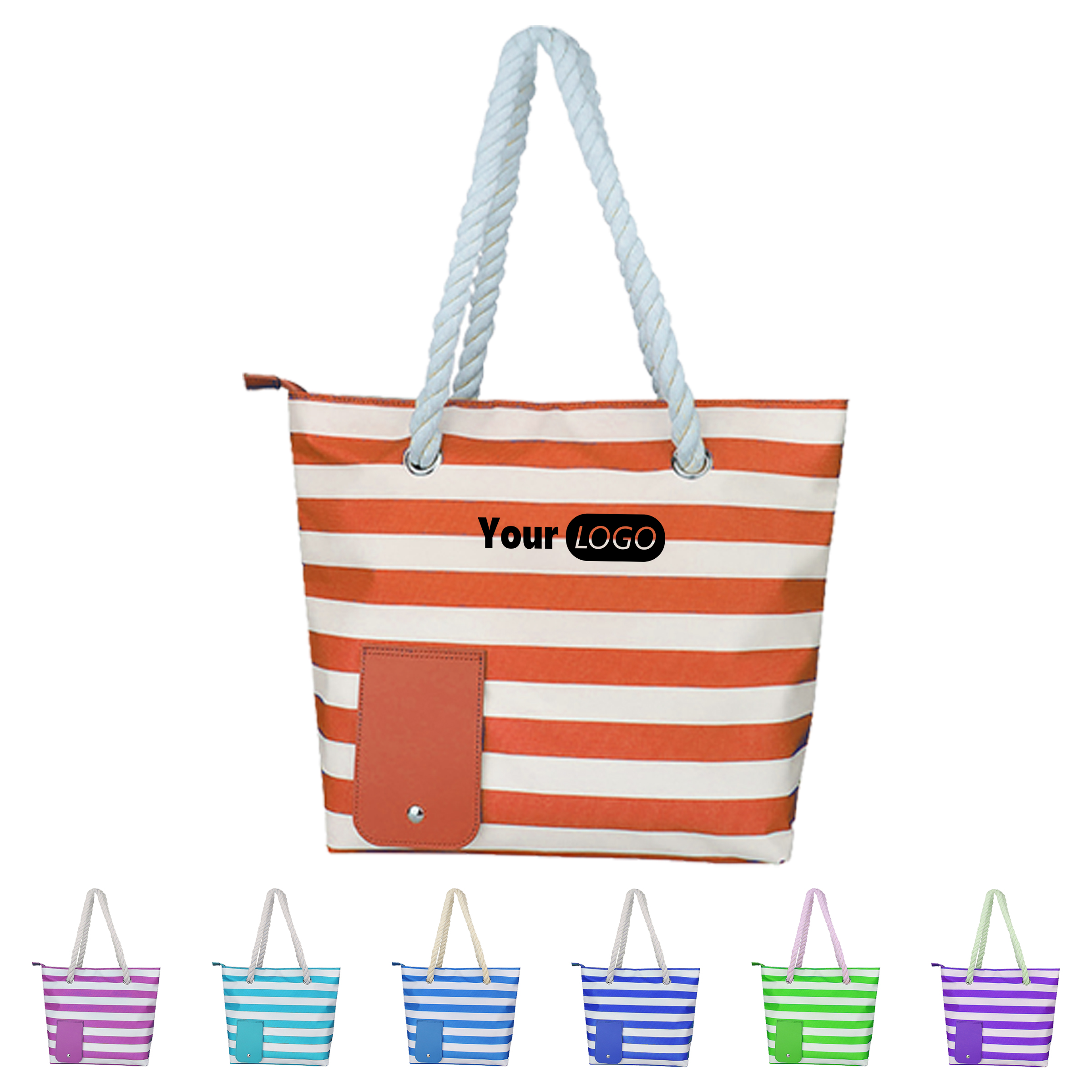 Oxford Camping Storage Handbag, custom tote bag with logo imprint 3