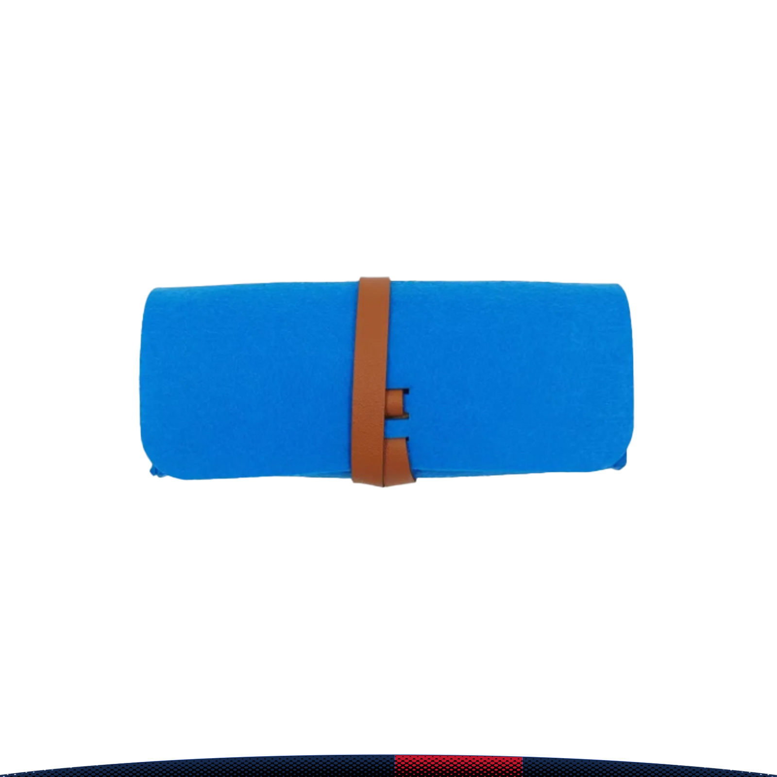 Skopee Reversible Felt Roll-Up Glasses Pouch 11