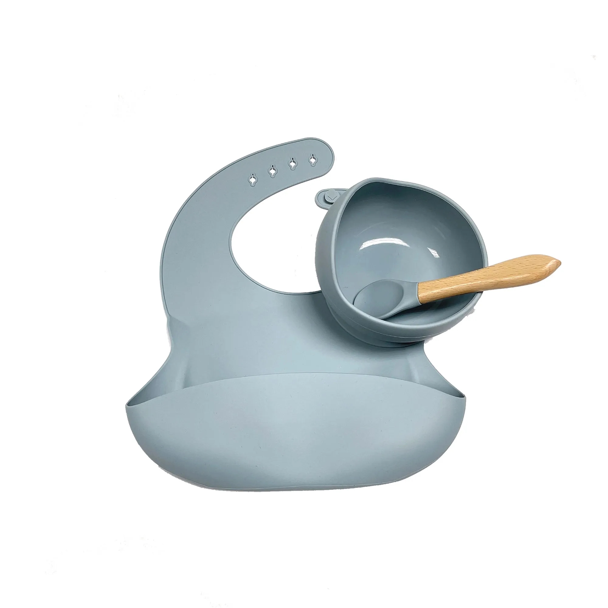Adsorbable Baby Silicone Plate Bowl 4