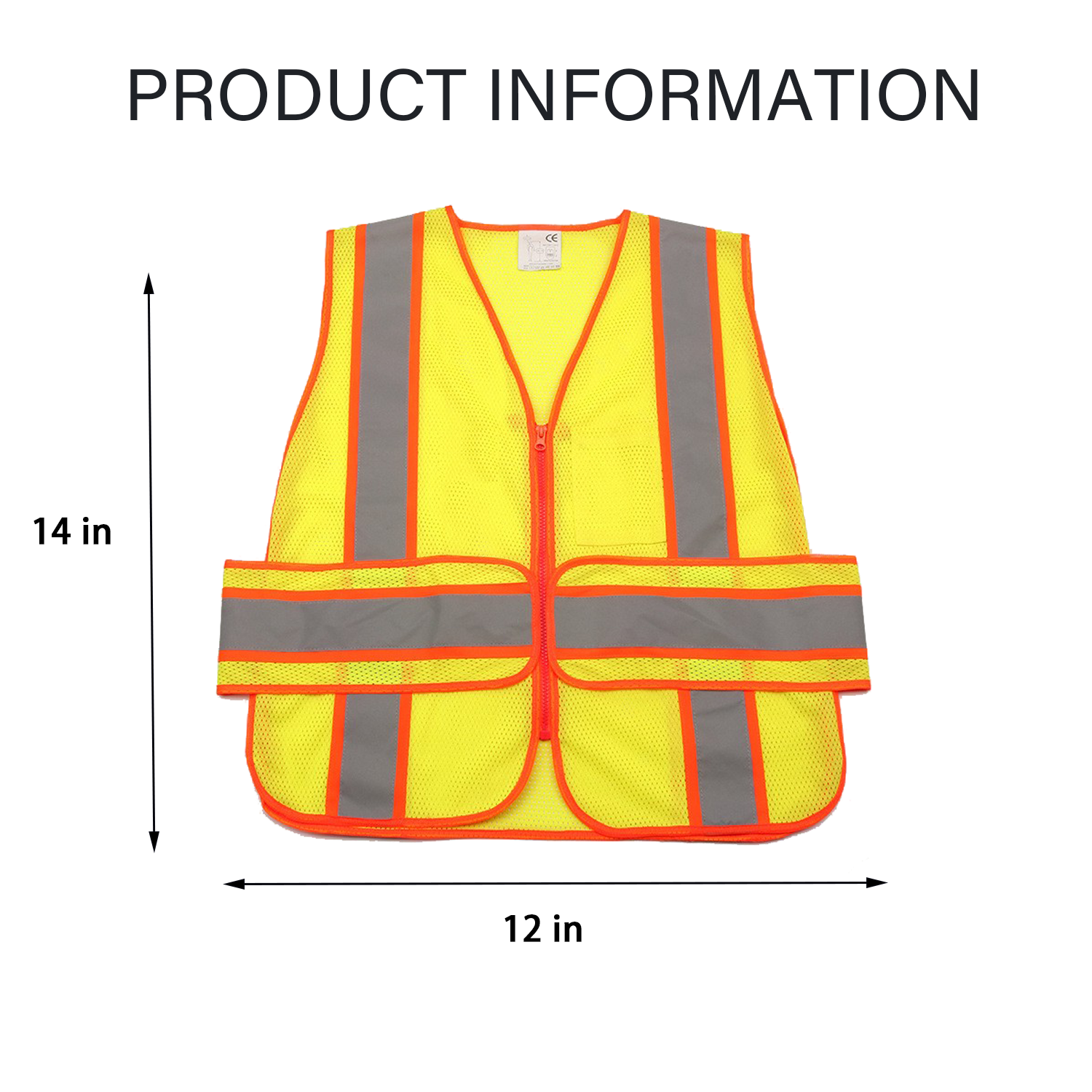 Mesh Reflective Safety Vest 5