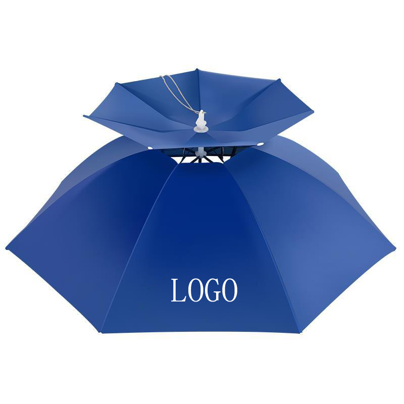 Double Umbrella Hat 2