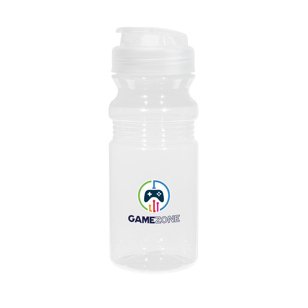 20 Oz. Poly-Clear™ Fitness Bottle With Super Sipper Lid 16