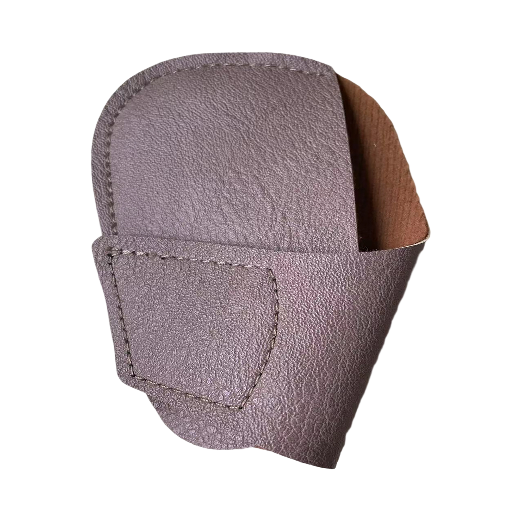 Faux Leather Club Protector Removable Closure 4.3" By 2.8" 3