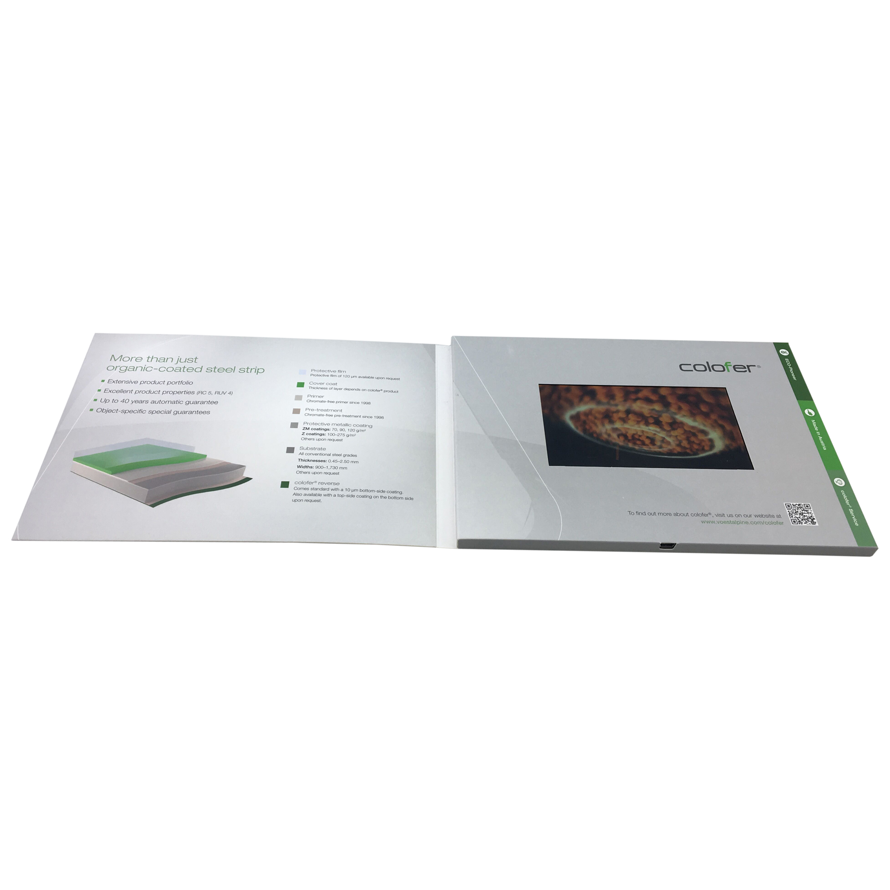 VidU 5.0" HD High-Definition Video Mailer And Brochure With Full Color Printing 8
