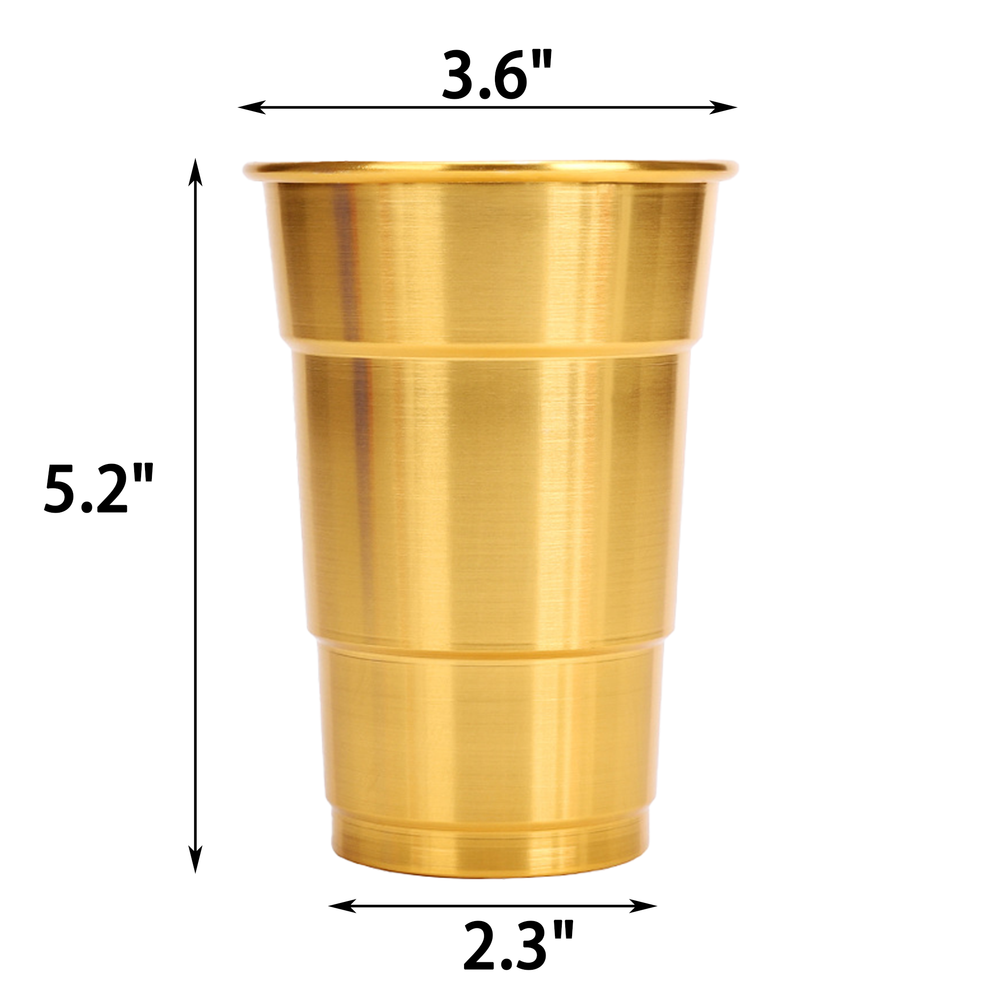 16oz Aluminum Reusable Cup 4
