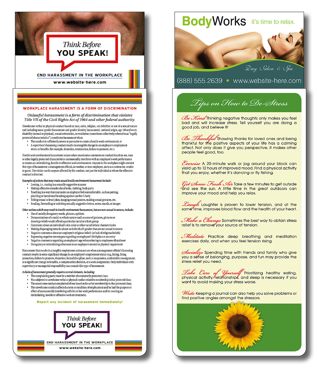 Magna-Card Business Card Magnet - Custom (3.5x9)-Laminated 2