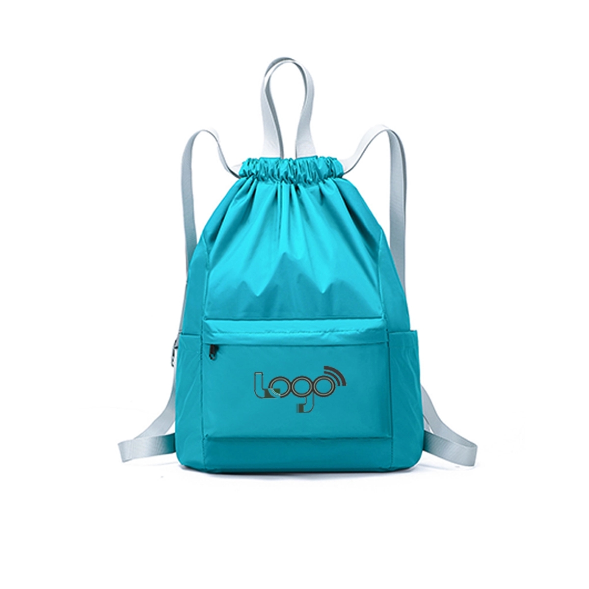 Large Waterproof Oxford Drawstring Backpack 5