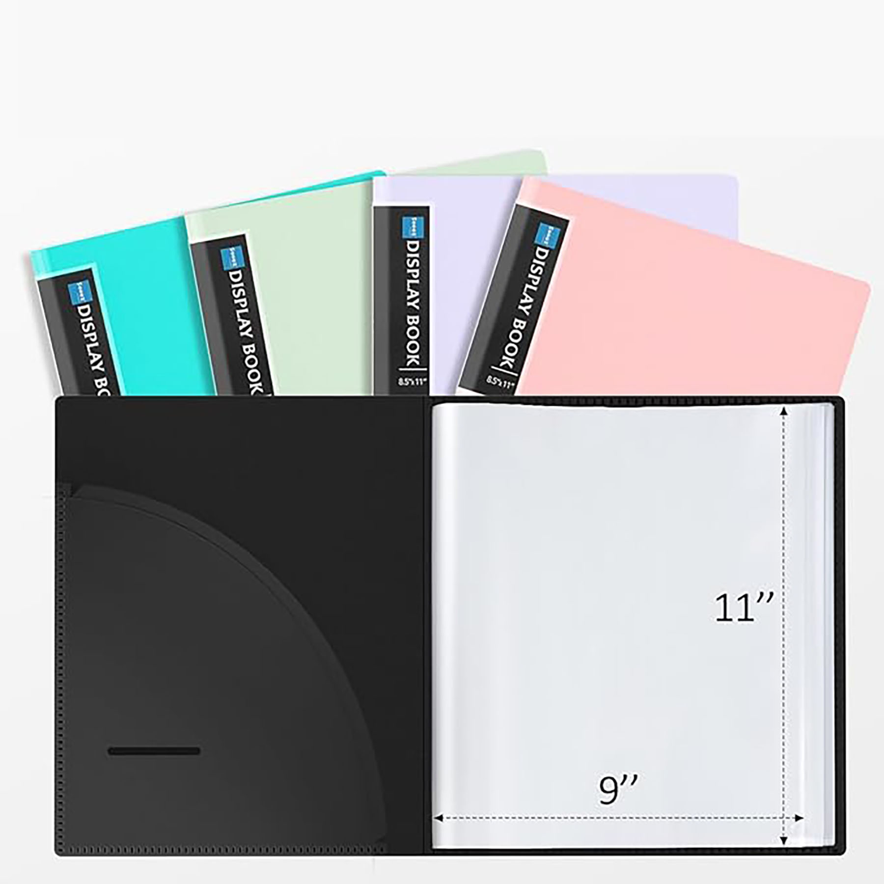 Pocket Binder with Plastic Sleeves 7