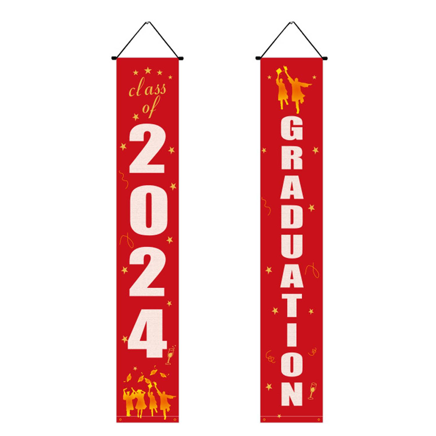 Graduation Season Couplet Congratulations Banner Door 5