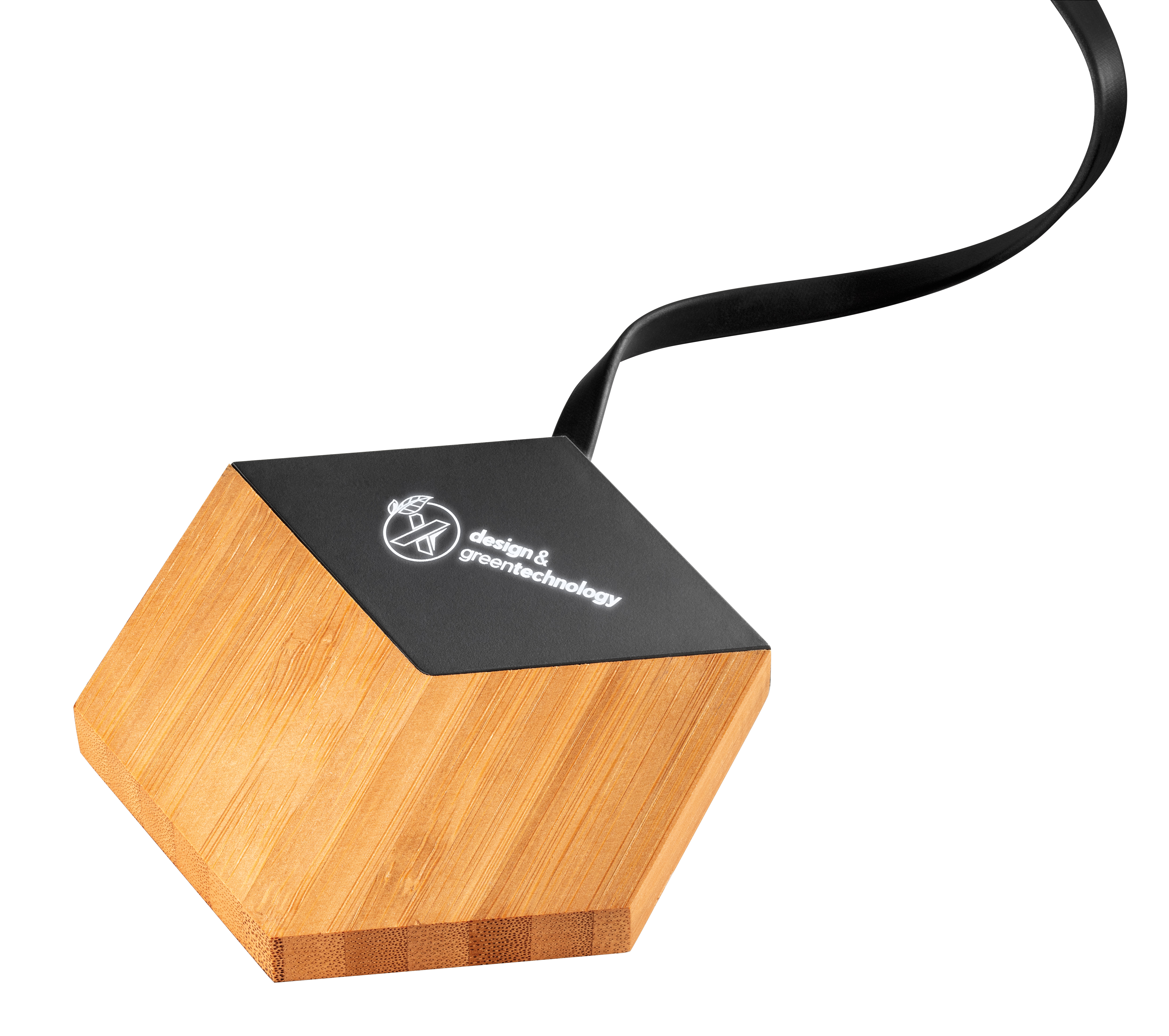 SCX Innovative Design™ Bamboo 10W Hexa Wireless Charger 1
