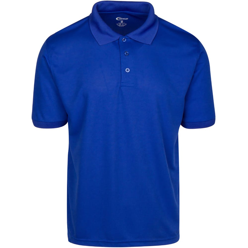 Men's Polo Shirts - Royal Blue Size 2XL 2