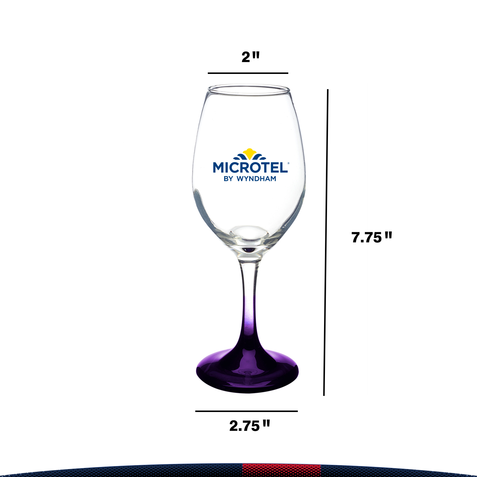 10 oz. Tulloss White Wine Glasses 6