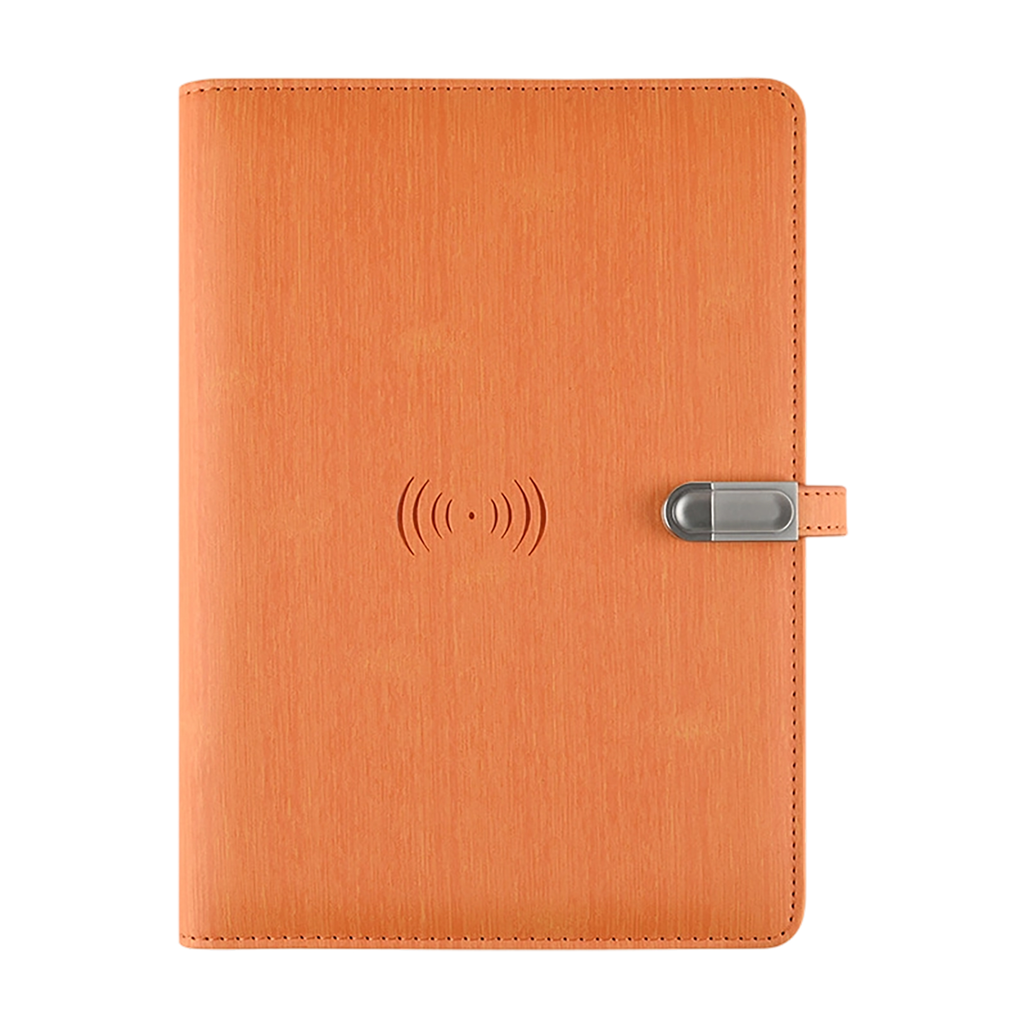 Wireless Charging Notepad with 10000mAh Battery and USB Drive 9