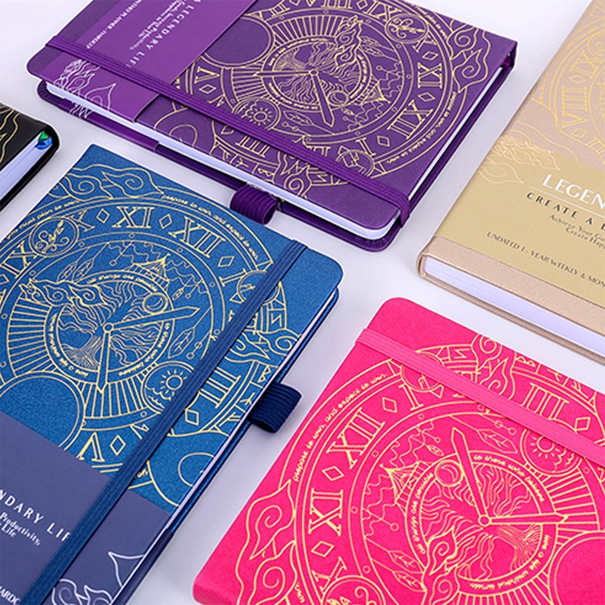 A5 Calendar Bronzing Notepad 4