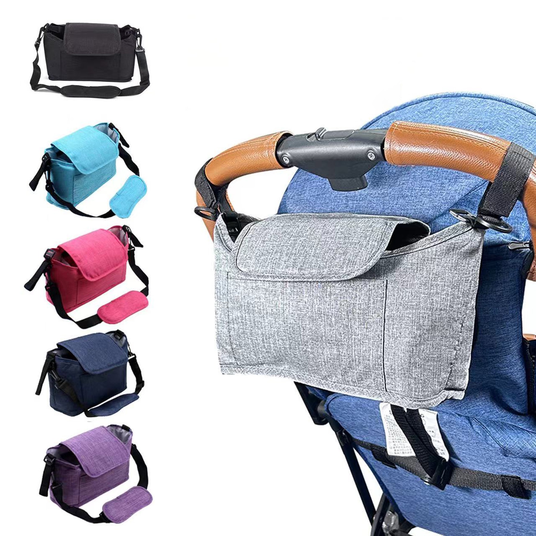 Grab And Go Baby Stroller Organizer 2