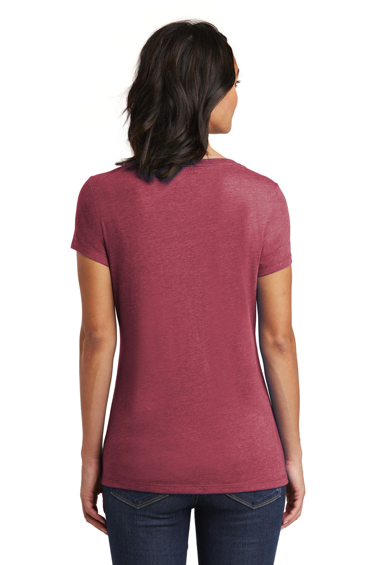 District Women's Very Important Tee V-Neck. DT6503 4