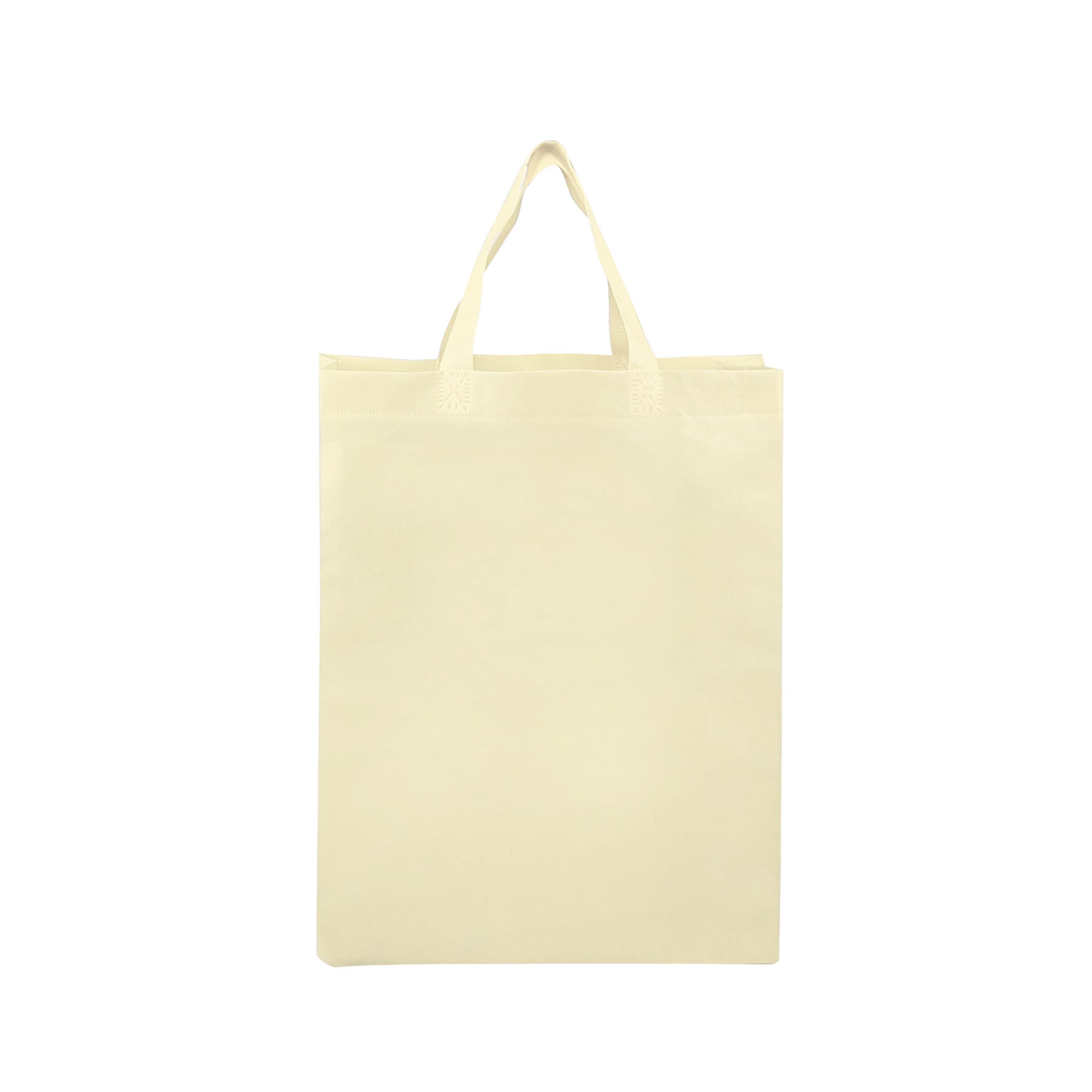 Heat Sealed Non-Woven Shopping Tote Bag(12" x 15" x 4") 2