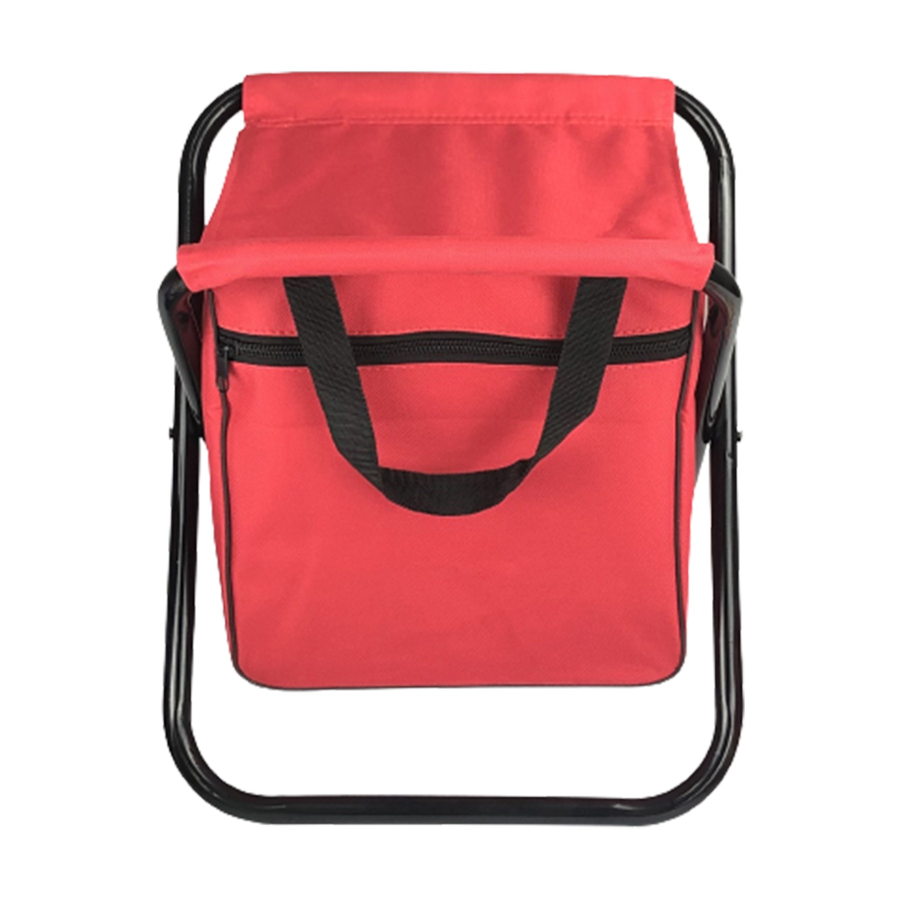 Folding Camping Stool With Cooler Bag 4
