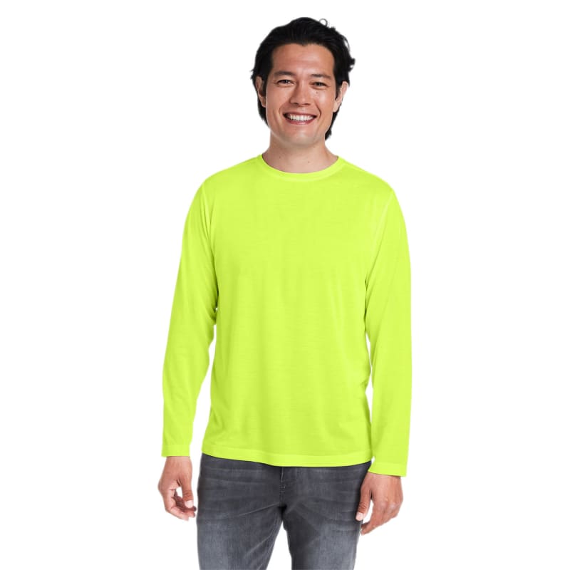CORE365 Adult Fusion ChromaSoft™ Performance Long-Sleeve T-Shirt 9