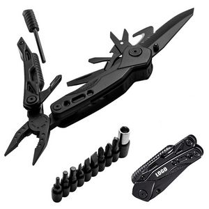 Compact Multi Tools Pliers With Flint Bits Set for Outdoor Adventures 3