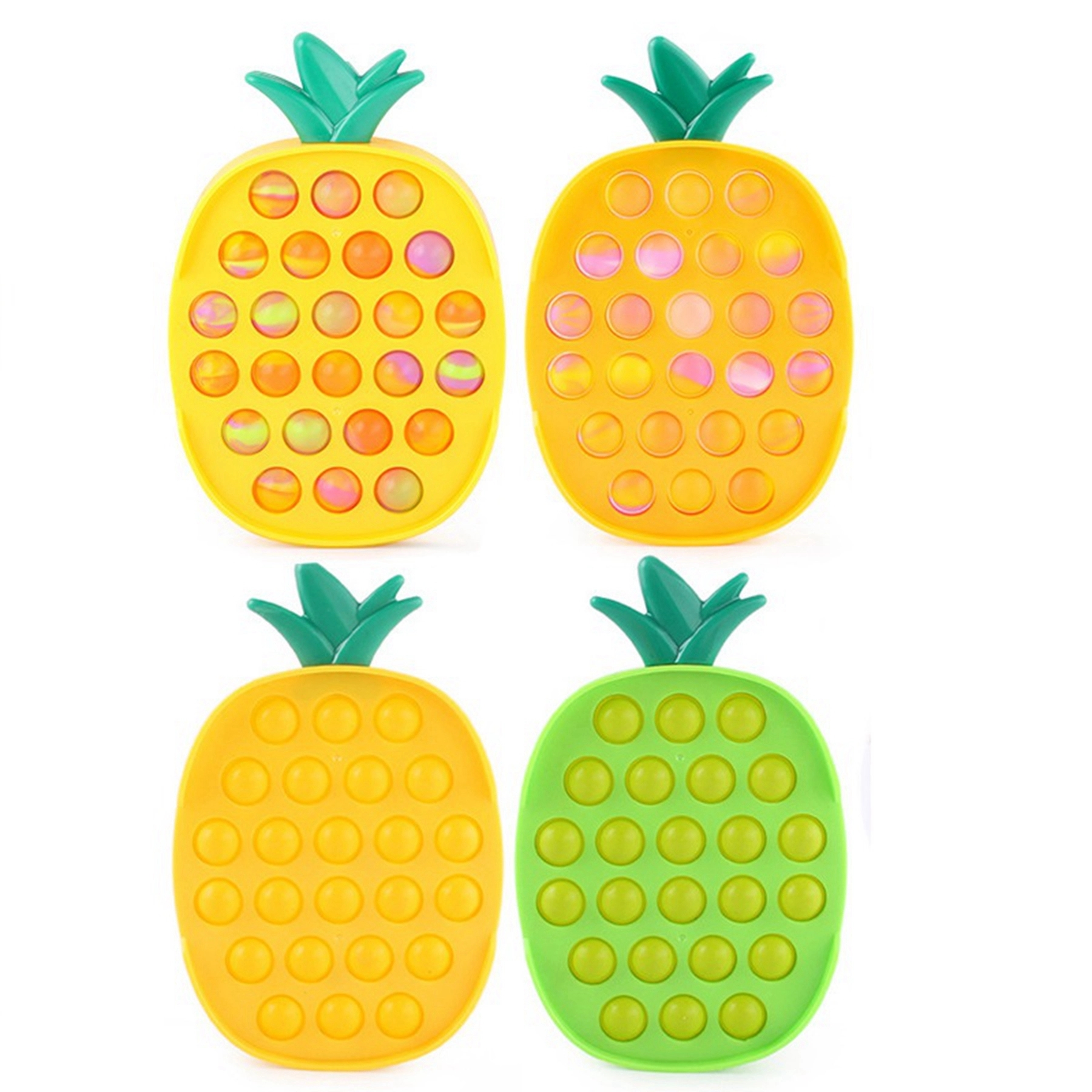 Pineapple Silicone Push Pop Fidget Bubble Toy 4