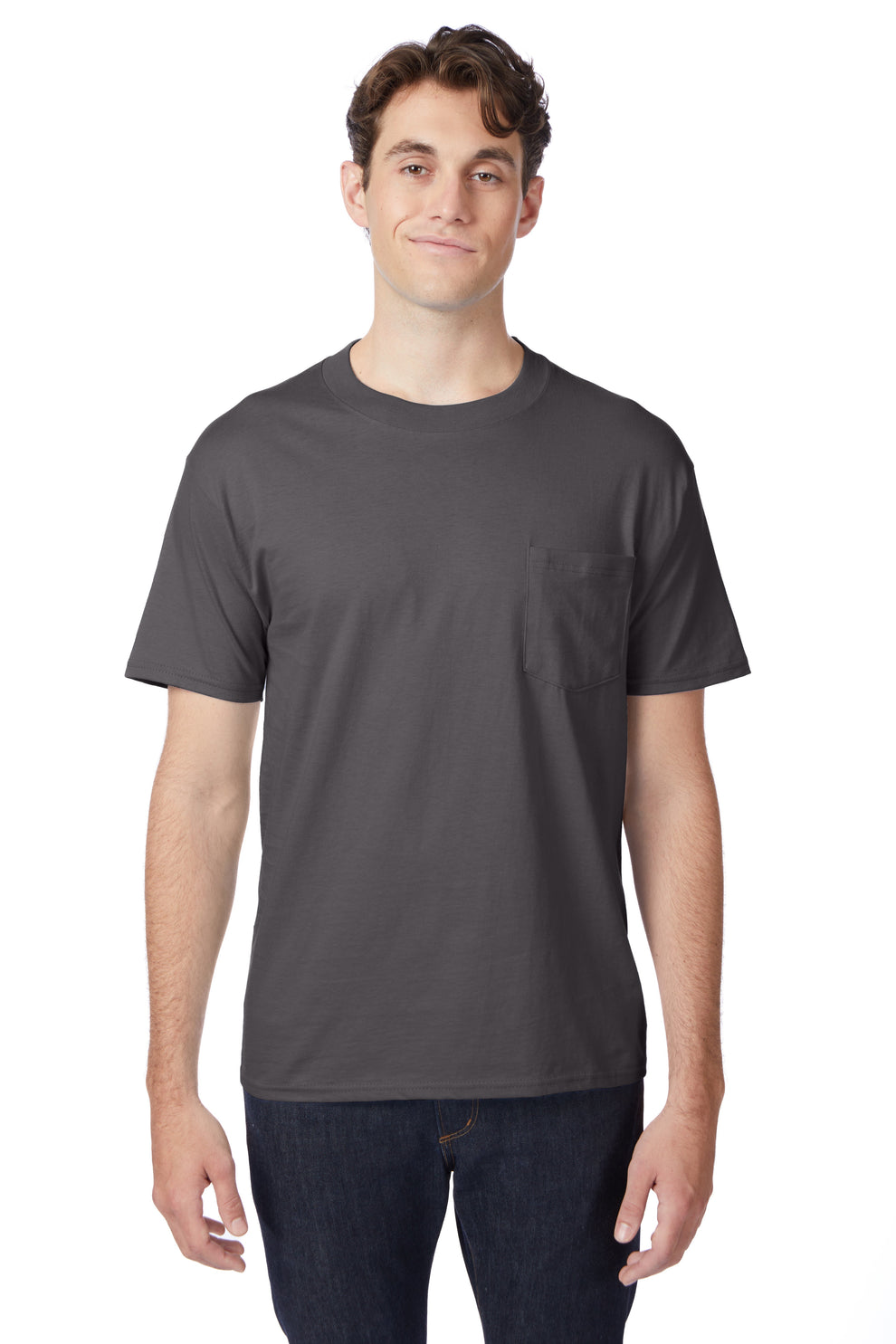 Hanes Beefy-T® T-Shirt with Pocket 4