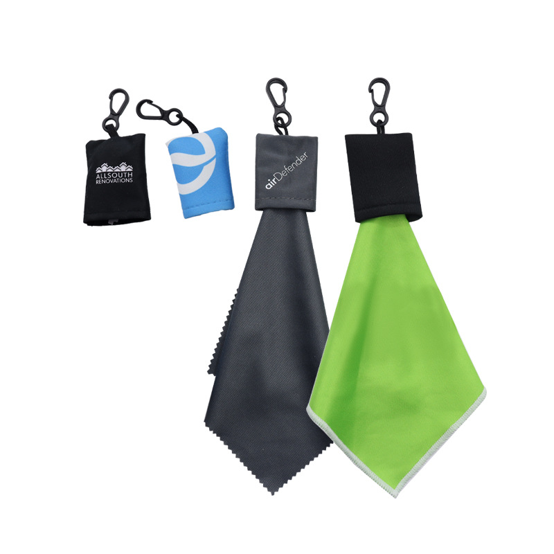 Portable Glasses Cloth with Buckle 2