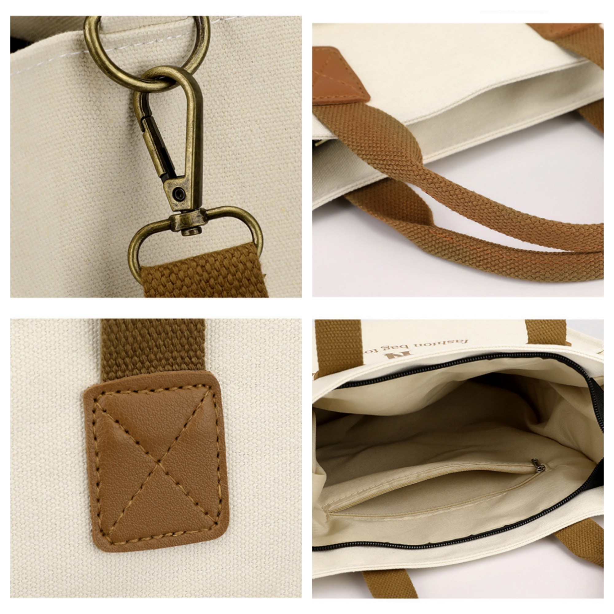 Canvas Tote Bag, custom tote bag with logo imprint 5