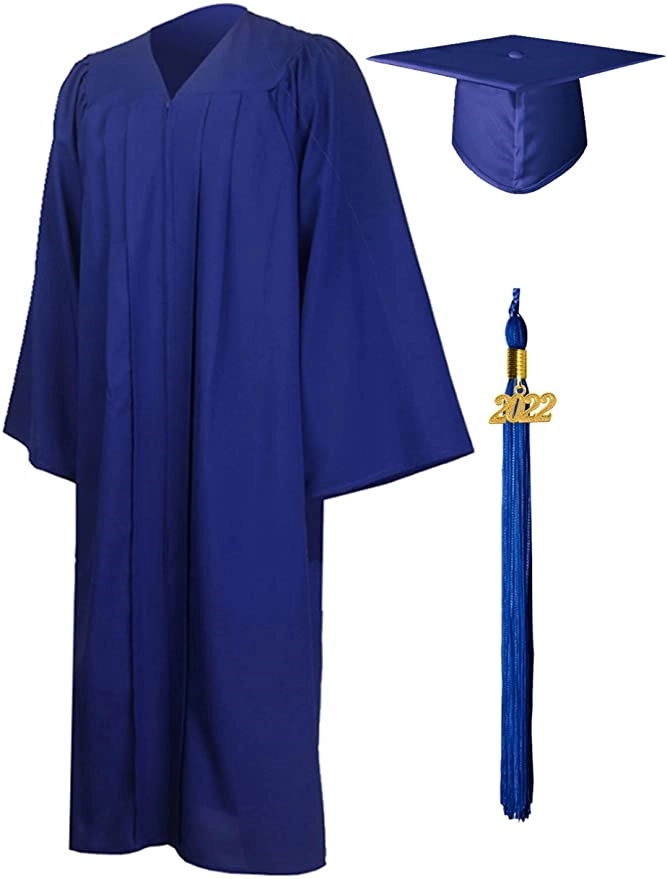 GradSeason Matte Graduation Gown Cap Tassel Set 2025 23