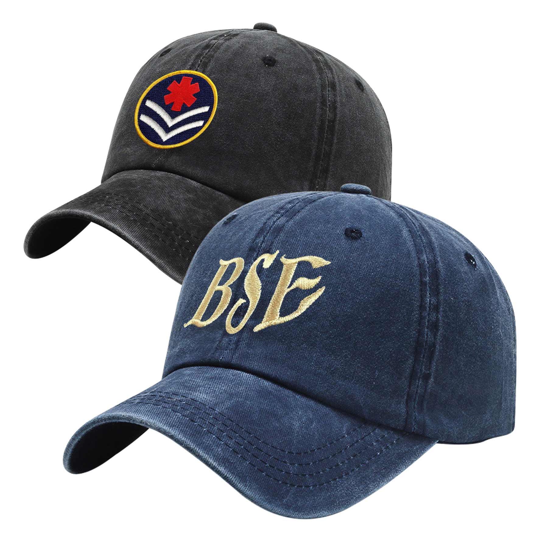 Washed Cotton Baseball Cap 1