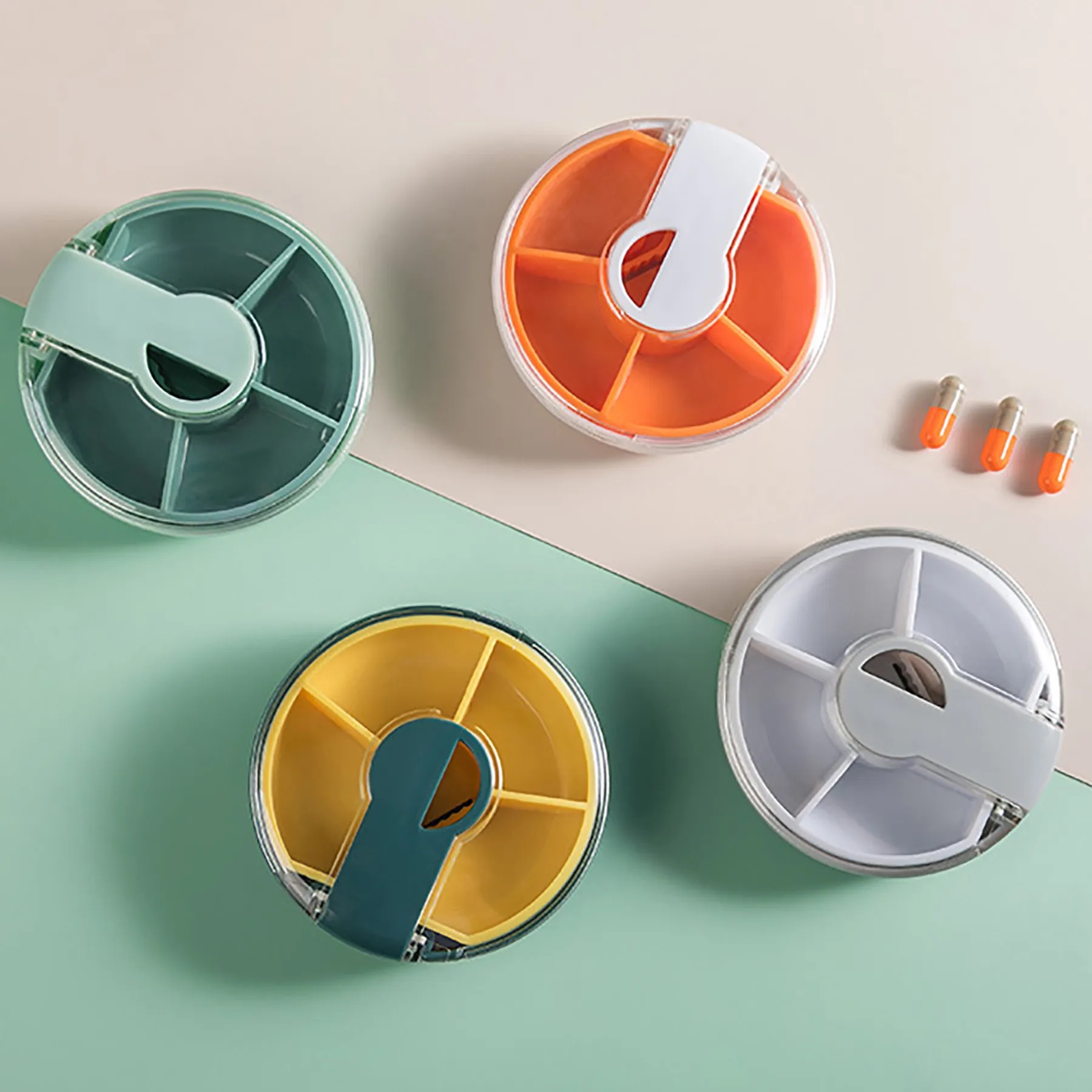 Pill Cutter for Small Tablet Splitter with Blade Guard 10