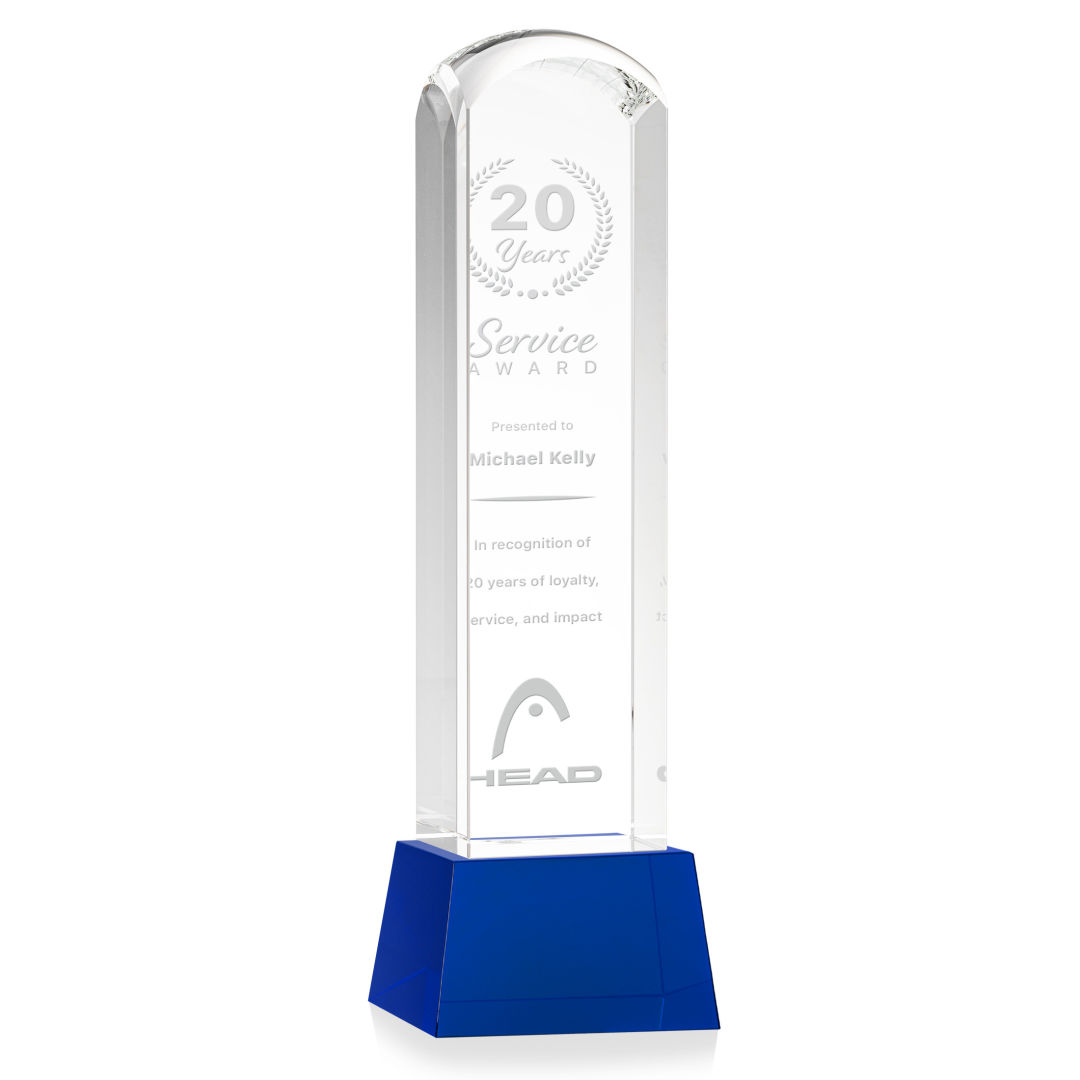 Silkwood Award on Base - Blue 2