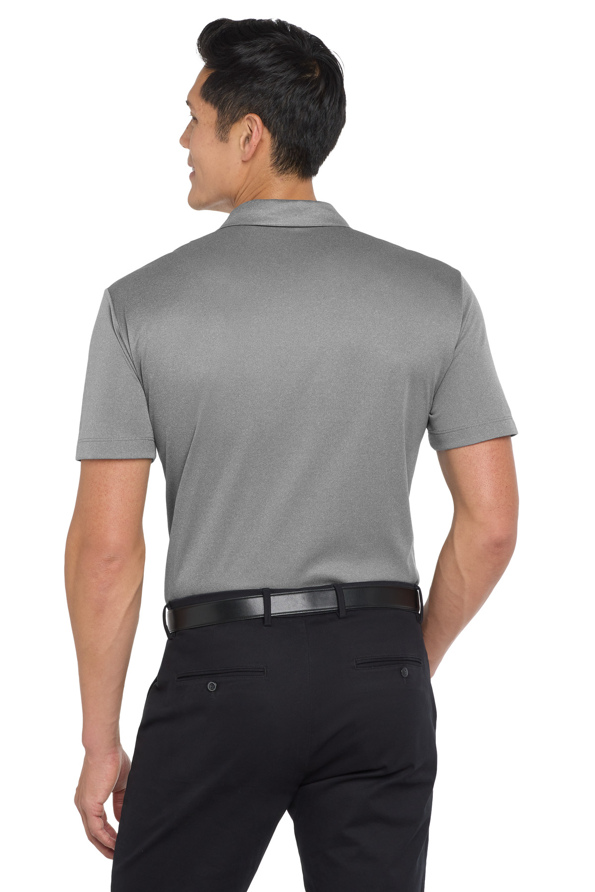 Port Authority Heathered Silk Touch Performance Polo. K542 37
