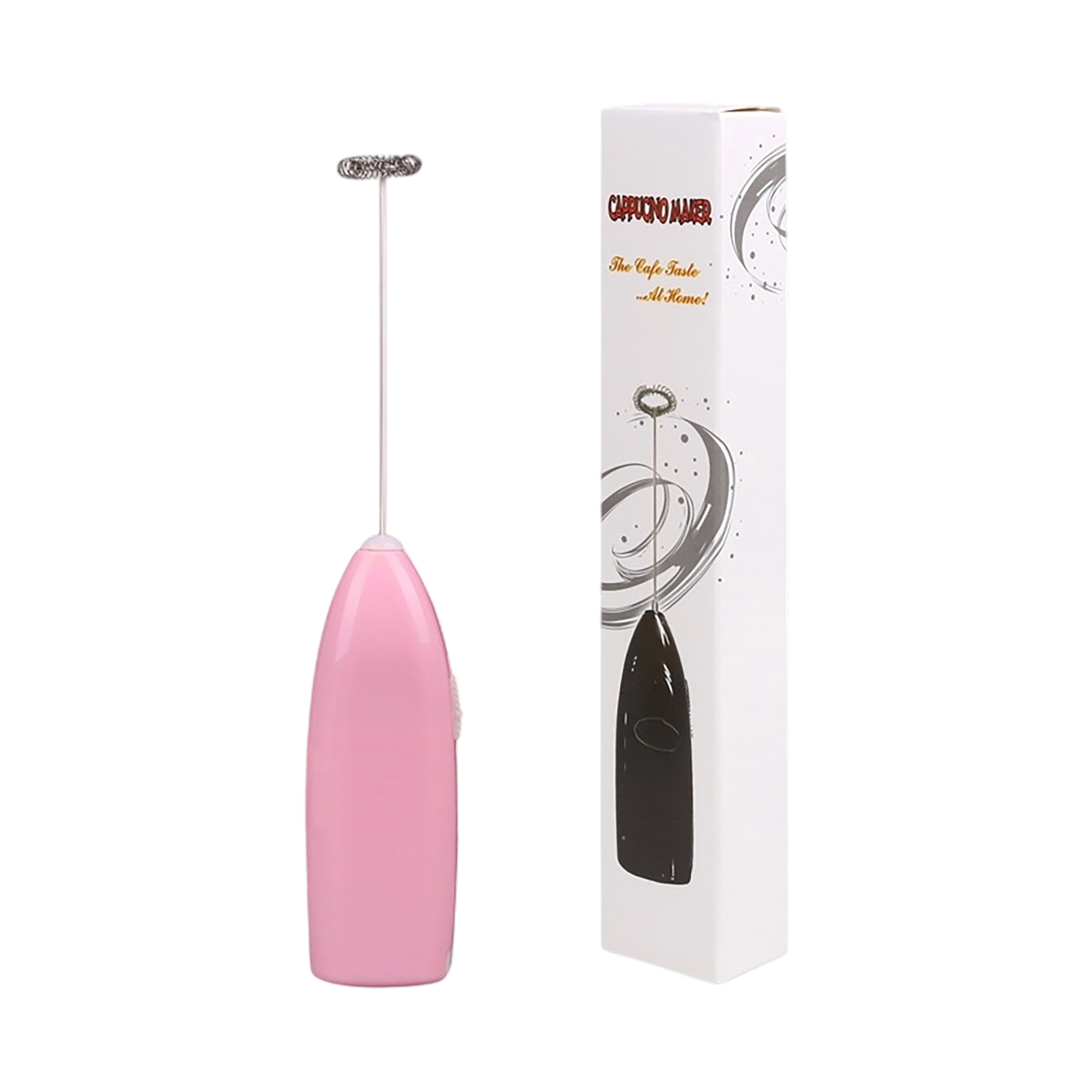 Stainless Steel Handheld Milk Frother With Battery Power 7