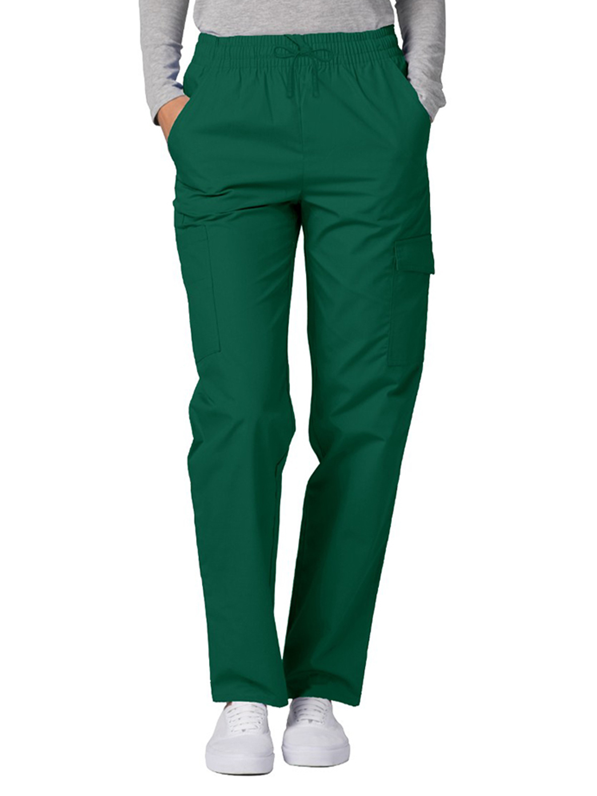 Adar - Universal - Women's Natural-Rise Multipocket Cargo Tapered Leg Pant 1