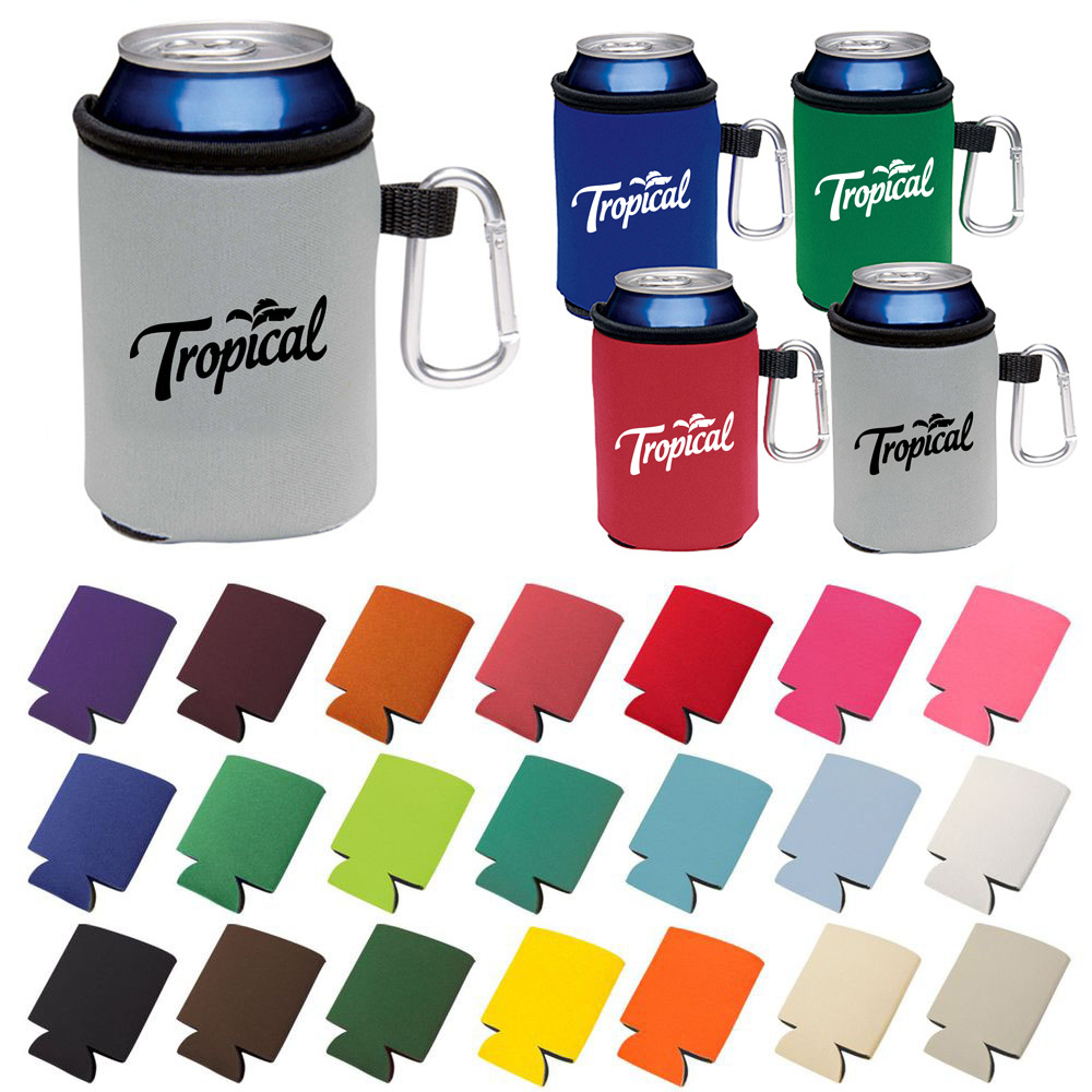 Can Cooler W/ Carabiner 10