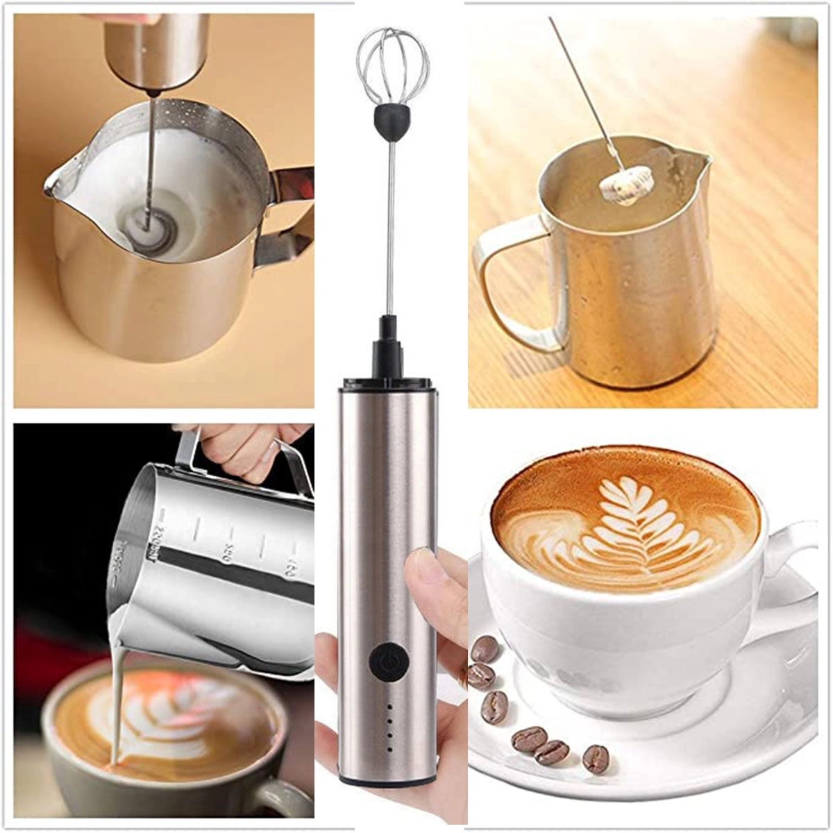 USB-Rechargeable Milk Frother 2