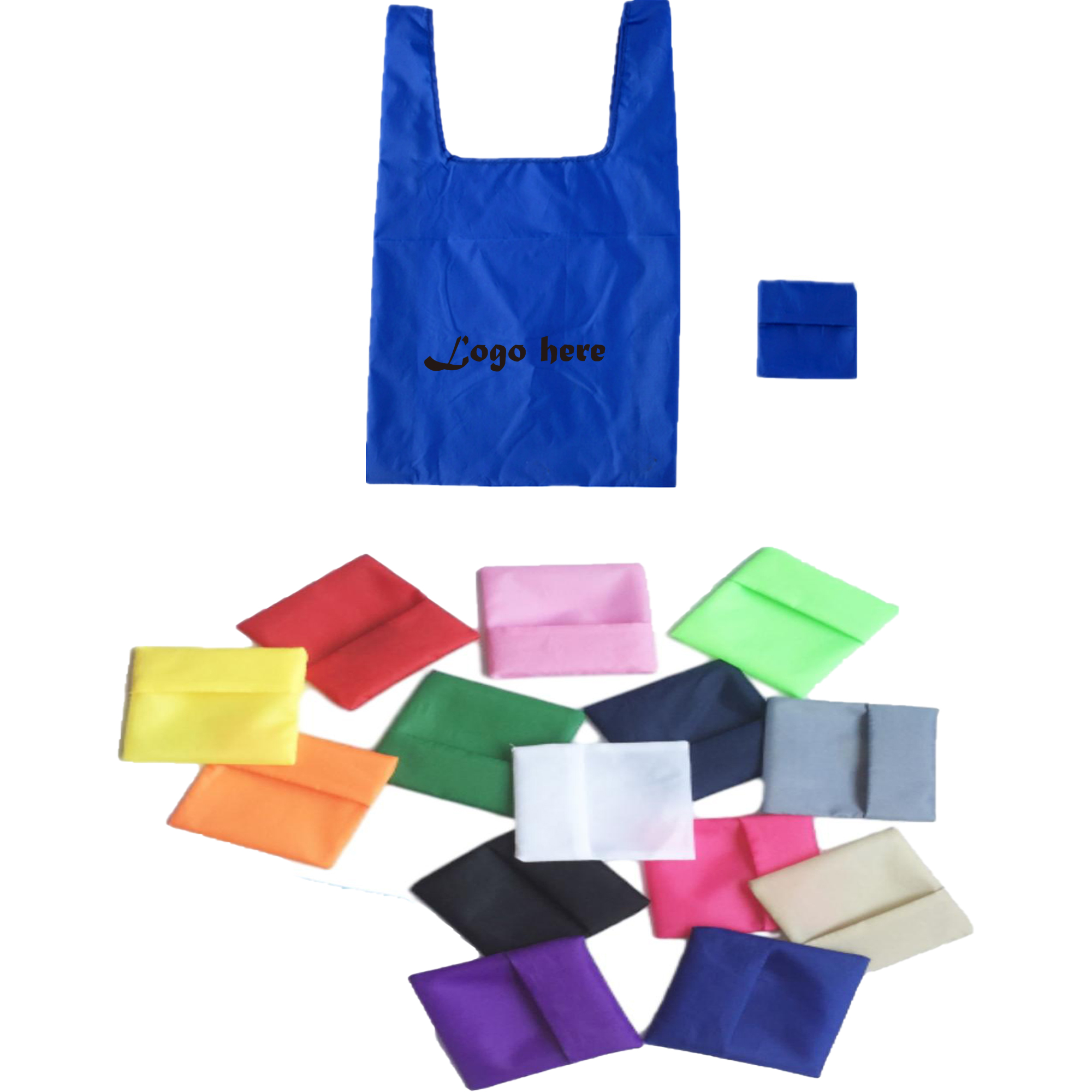 Foldable Shopping Tote Bag With Small Pocket 2