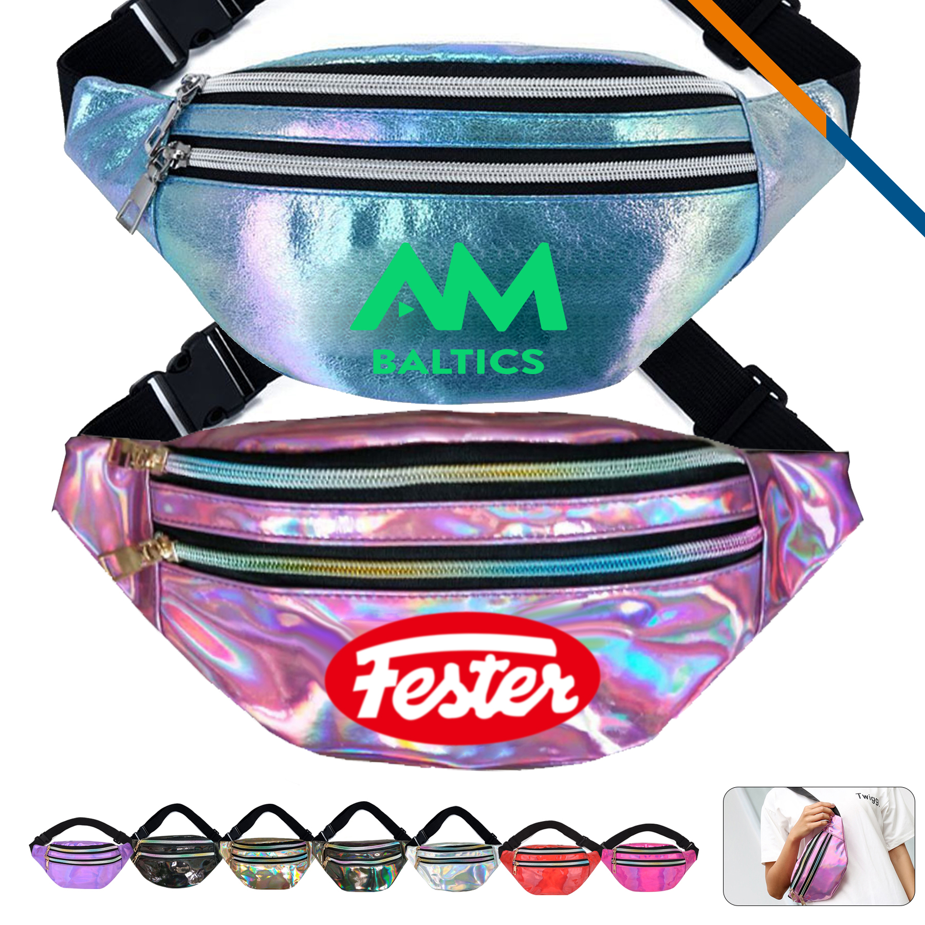 Leton Laser Waist Bag 8
