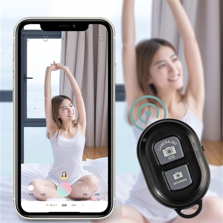 Bluetooth Camera Remote Shutter Keychain 3