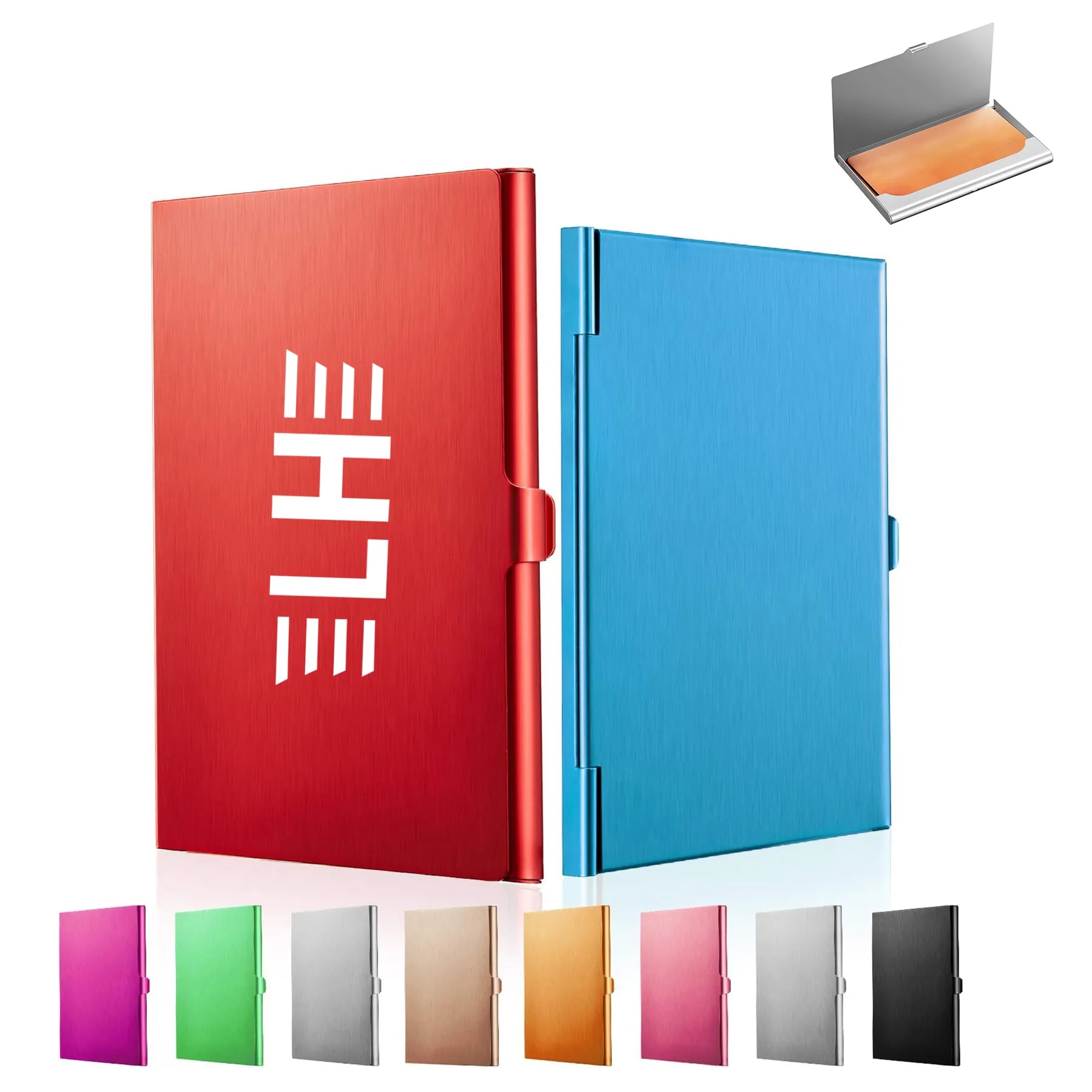 Aluminum Business Name Card Case 10