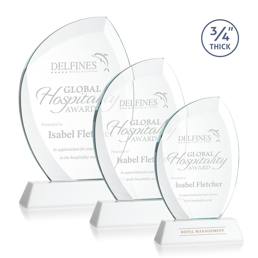 Wichita Award on Newhaven Base - White