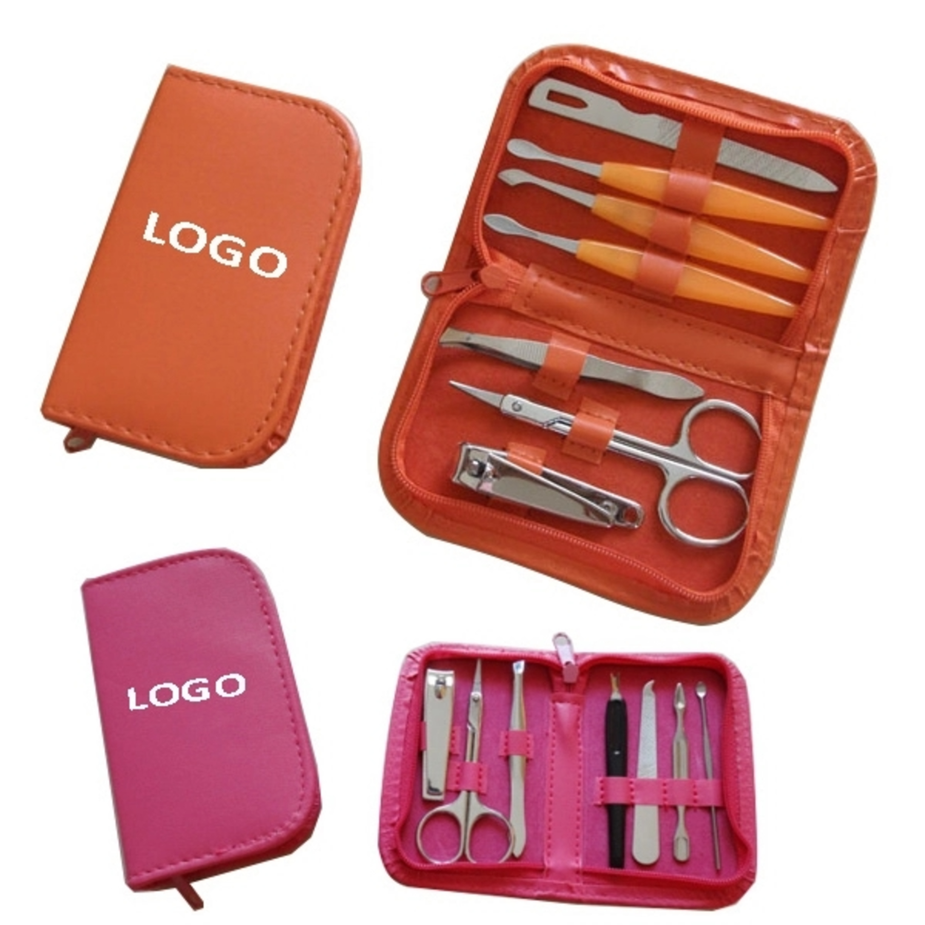 Manicure Set With Leather Case
1