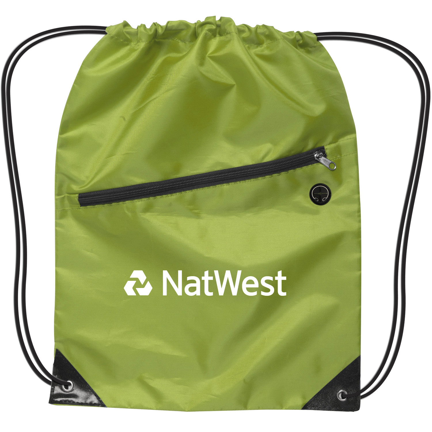 Drawstring Backpack w/ Zipper 6