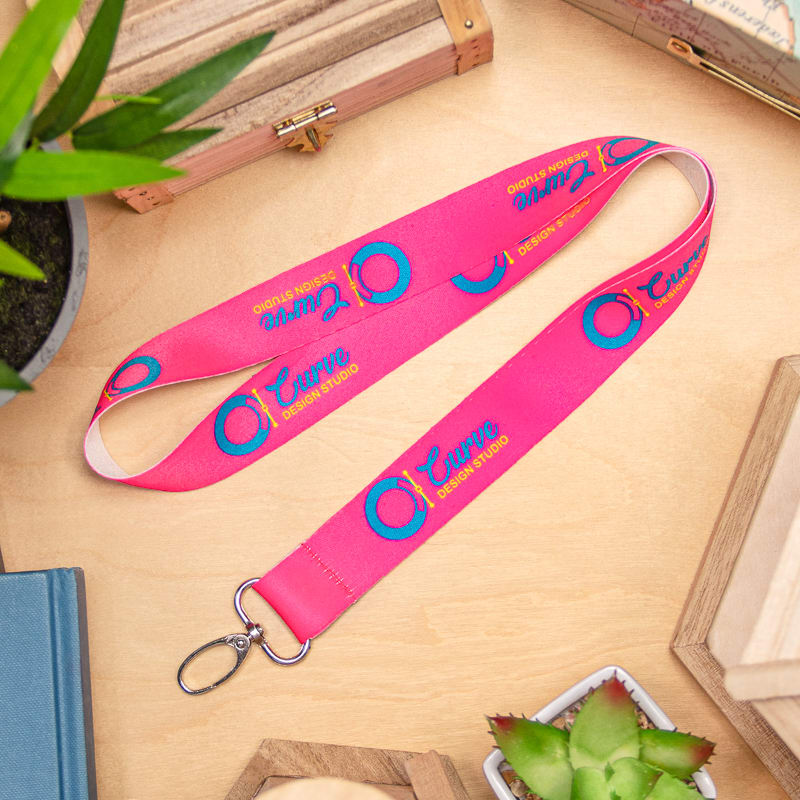Fluorescent Neon Full Color Lanyards 8