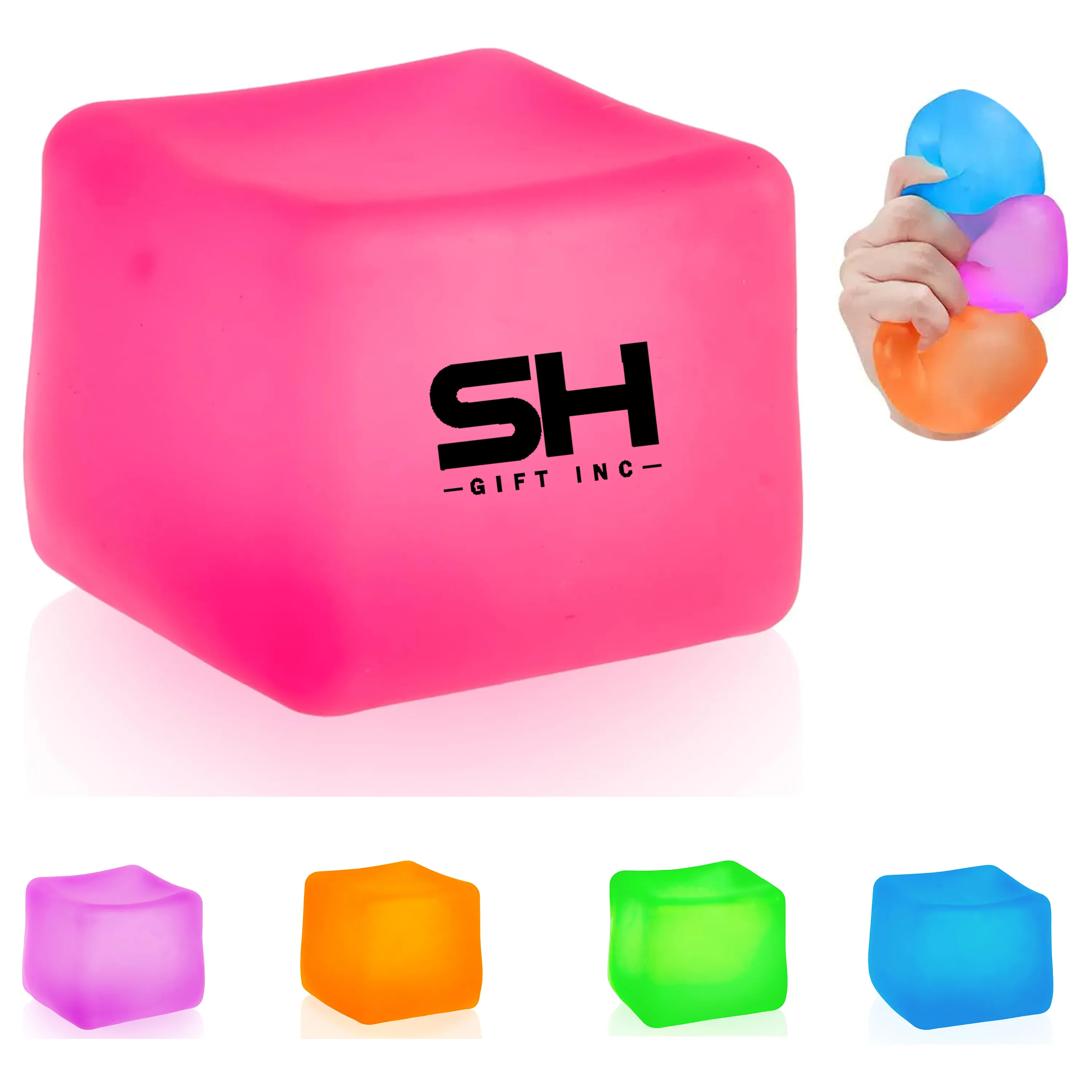 Square Pop Fidget Stress Relief Ball 8